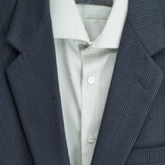 Sears Citation Men's Blue Jacket Suit - 40-34 Reg - Picture 4 of 7